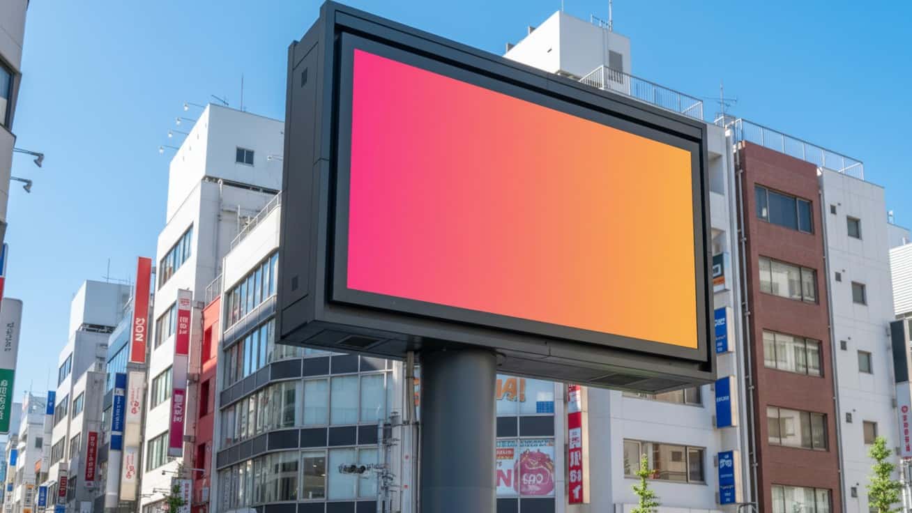 近鉄 あべの橋フラッグ広告