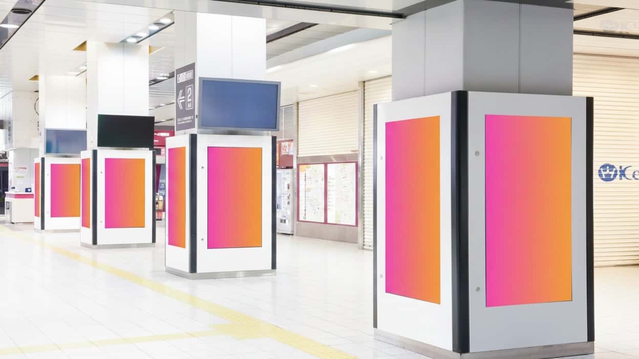Keio Shinjuku Shinjuku K-DG Pillar