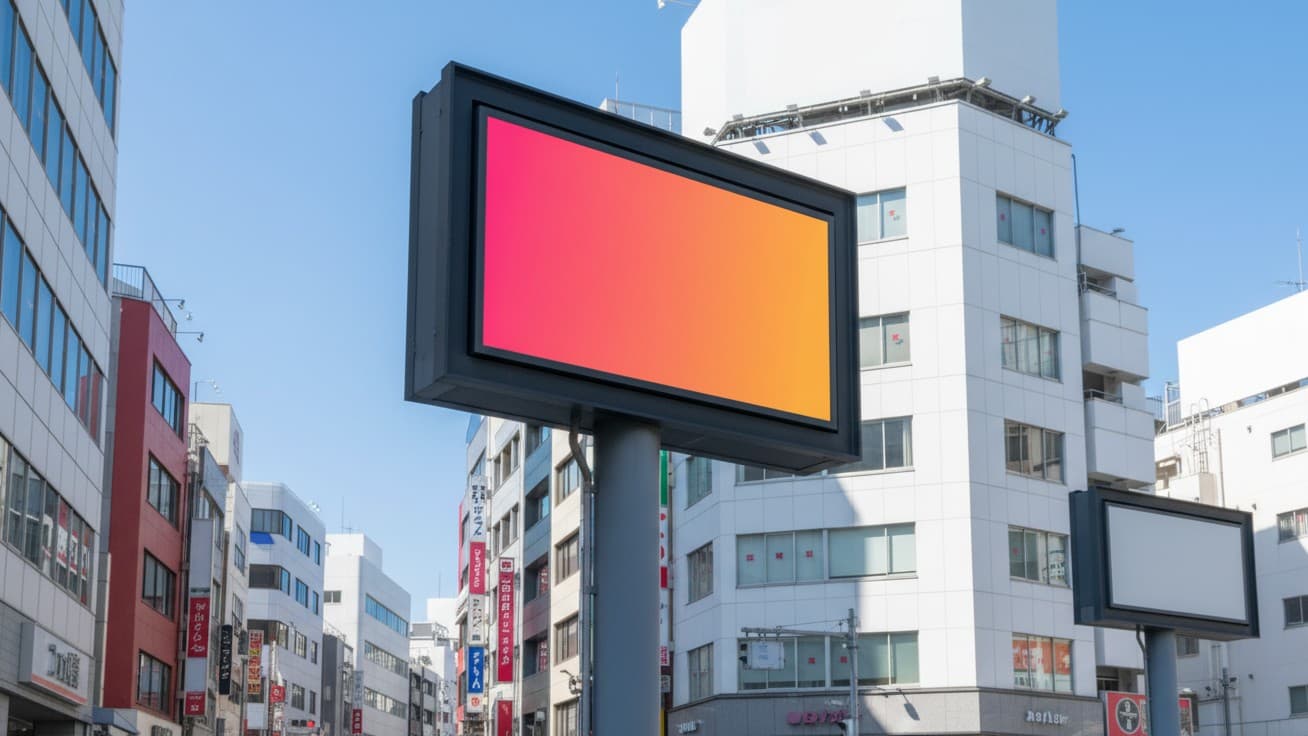 宮崎市橘通一番街ビジョン