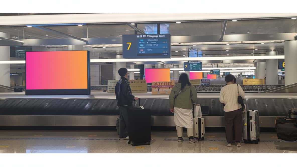 仁川国際空港 第1ターミナル カロセル·ネットワーク