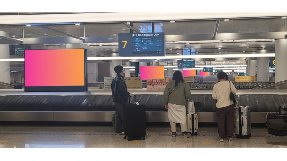 仁川国際空港 第1ターミナル カロセル·ネットワーク