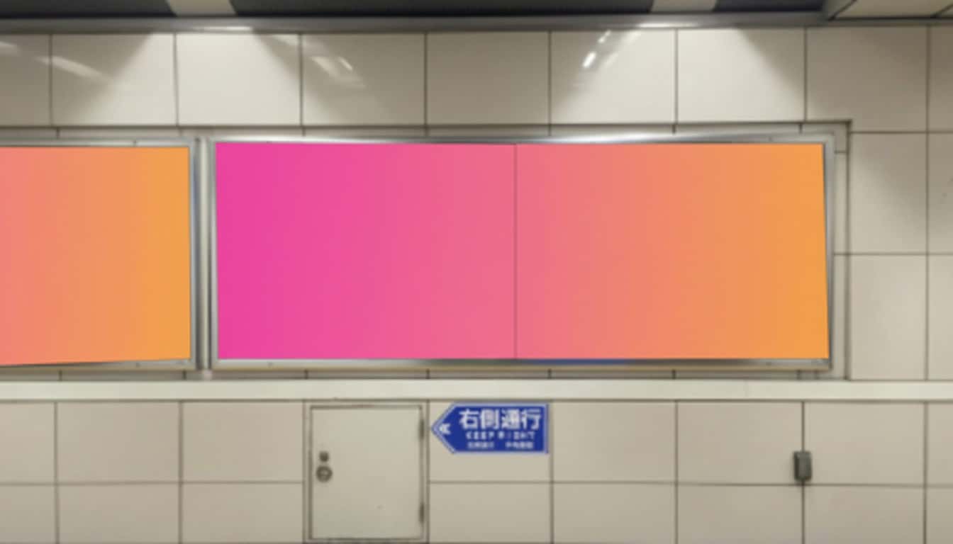 近鉄 あべの橋ユーティリティボード