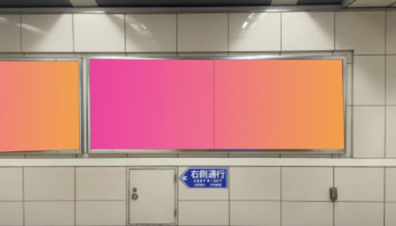 近鉄 あべの橋ユーティリティボード