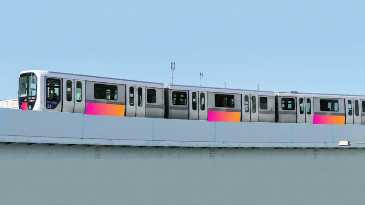 ゆりかもめ ゆりかもめ車体広告